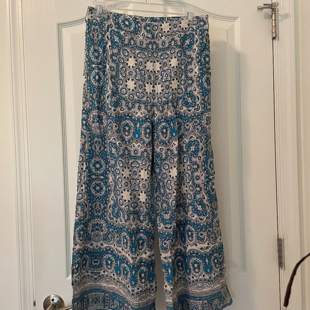 Anthropologie Wide Leg Pants